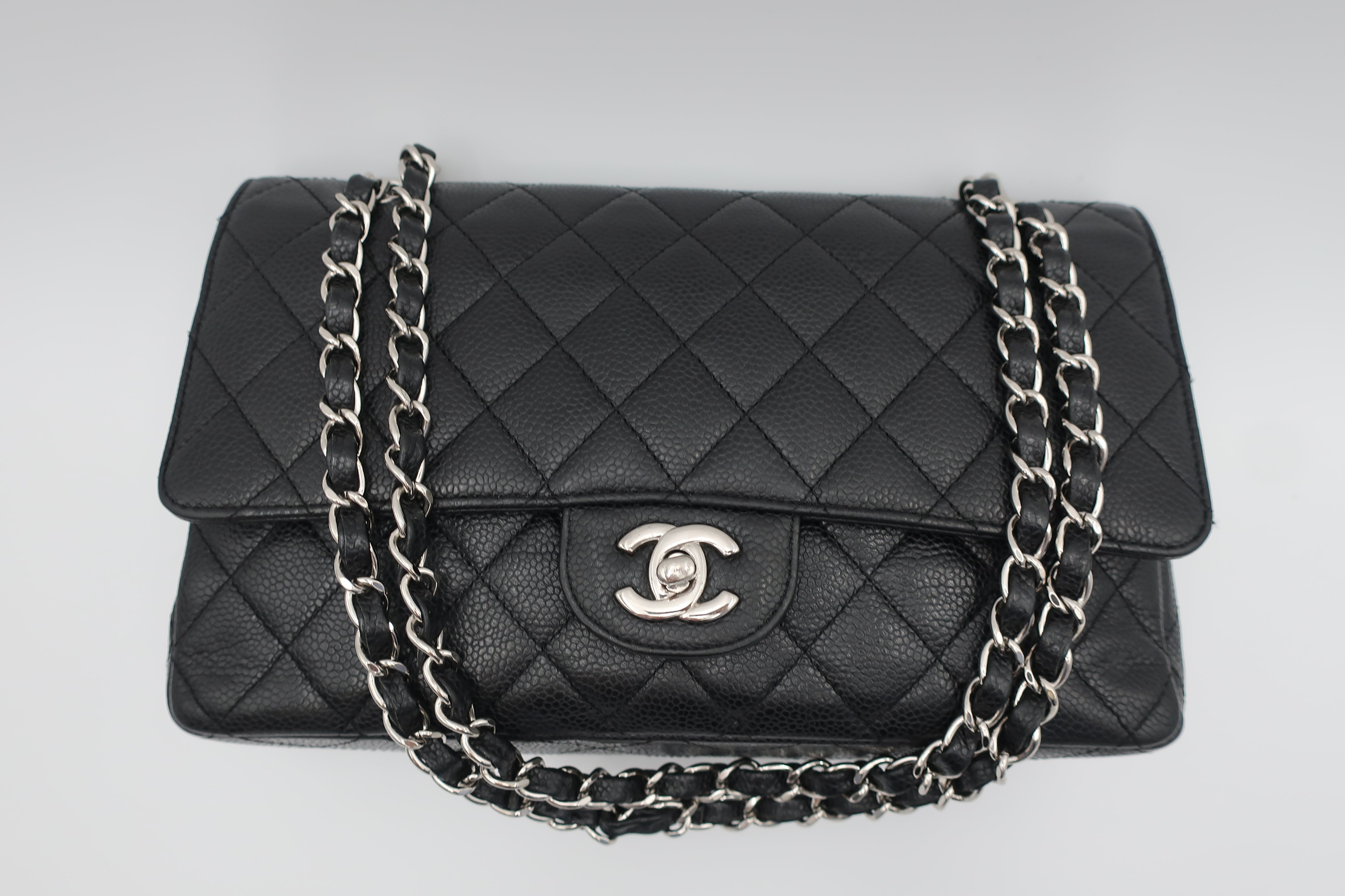 CHANEL/シャネル マトラッセWフラップWチェーンショルダーバッグ