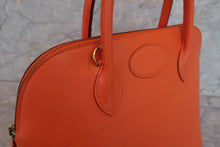 画像をギャラリービューアに読み込む, HERMES／エルメス ボリード35 ヴォーガリバー オレンジ □C刻印 ショルダーバッグ 700090121
