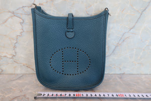 HERMES／エルメス エブリンTPM トリヨンクレマンス コルヴェール □R刻印 ショルダーバッグ 700080106
