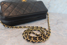 将图片加载到图库查看器，CHANEL/香奈儿 CF 流苏 链条 肩背包 羊皮 Black/Gold hadware(黑色/金色金属) 肩背包 600070053
