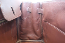Load image into Gallery viewer, HERMES BIRKIN 25 Graine leather Brown □K Engraving Hand bag 800010041
