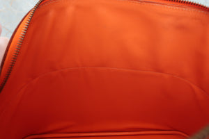 HERMES／エルメス ボリード35 ヴォーガリバー オレンジ □C刻印 ショルダーバッグ 700090121