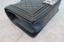 将图片加载到图库查看器，CHANEL/香奈儿 Leboy 链条包 羊皮 Black/Silver hadware(黑色/银色金属) 肩背包 800070008
