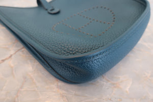 HERMES／エルメス エブリンTPM トリヨンクレマンス コルヴェール □R刻印 ショルダーバッグ 700080106