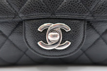 画像をギャラリービューアに読み込む, CHANEL/シャネル マトラッセＷフラップＷチェーンショルダーバッグ キャビアスキン ブラック/シルバー金具 ショルダーバッグ 800100023
