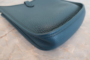 HERMES／エルメス エブリンTPM トリヨンクレマンス コルヴェール □R刻印 ショルダーバッグ 700080106