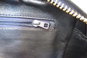 CHANEL/シャネル ココマークフリンジチェーンショルダーバッグ ラムスキン ネイビー/ゴールド金具 ショルダーバッグ 700060184