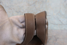 将图片加载到图库查看器，HERMES PICOTIN LOCK MM Clemence leather Etoupe gray D刻印 Hand bag 800030084
