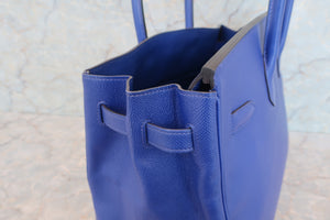 HERMES BIRKIN 35 Epsom leather Blue electric □R刻印 Hand bag 600100196