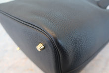 将图片加载到图库查看器，HERMES PICOTIN LOCK MM Clemence leather Black D刻印 Hand bag 800020208
