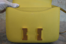 将图片加载到图库查看器，HERMES CONSTANCE3 MINI Epsom leather Lime D刻印 Shoulder bag 800080079
