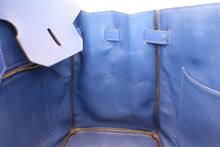 将图片加载到图库查看器，HERMES BIRKIN 35 Epsom leather Blue electric □R刻印 Hand bag 600100196
