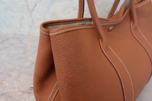 将图片加载到图库查看器，HERMES  GARDEN PARTY PM Negonda leather Gold □K刻印 Tote bag 700100167
