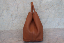 将图片加载到图库查看器，HERMES  GARDEN PARTY PM Negonda leather Gold □K刻印 Tote bag 700100167
