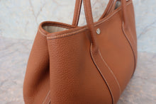 将图片加载到图库查看器，HERMES  GARDEN PARTY PM Negonda leather Gold □K刻印 Tote bag 700100167
