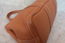 将图片加载到图库查看器，HERMES  GARDEN PARTY PM Negonda leather Gold □K刻印 Tote bag 700100167
