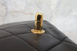 CHANEL/シャネル ダイアナマトラッセチェーンショルダーバッグ ラムスキン ネイビー/ゴールド金具 ショルダーバッグ 700060189