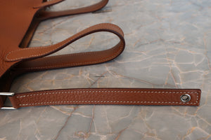 HERMES／エルメス ピコタンロックＰＭ トリヨンクレマンス ゴールド X刻印 ハンドバッグ 700090138