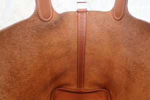 HERMES／エルメス ピコタンロックＰＭ トリヨンクレマンス ゴールド X刻印 ハンドバッグ 700090138