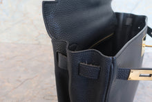 将图片加载到图库查看器，HERMES KELLY 28 Togo leather Black □I刻印 Shoulder bag 700120062
