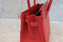 将图片加载到图库查看器，HERMES BIRKIN 25 Epsom leather Rouge garance □I刻印 Hand bag 600080157
