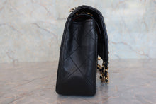 画像をギャラリービューアに読み込む, CHANEL/シャネル マトラッセＷフラップＷチェーンショルダーバッグ ラムスキン ブラック/ゴールド金具 ショルダーバッグ 800080152
