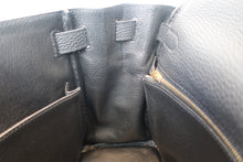 将图片加载到图库查看器，HERMES KELLY 28 Togo leather Black □I刻印 Shoulder bag 700120062
