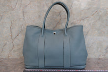 将图片加载到图库查看器，HERMES  GARDEN PARTY PM Negonda leather Ciel □M刻印 Tote bag 700100208
