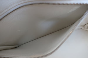HERMES／エルメス バーキン25 ヴォーエプソン ホワイト □R刻印 ハンドバッグ 700080085