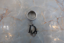 将图片加载到图库查看器，Christian  Dior/迪奥 Logo 戒指 镀银 Silver(银色) 戒指 31050025
