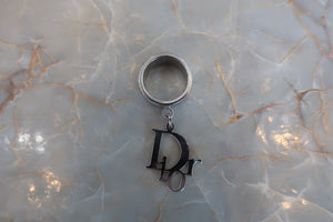 Christian Dior/クリスチャンディオール ロゴリング 銀メッキ シルバー リング 31050025