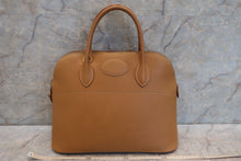 Load image into Gallery viewer, HERMES BOLIDE 35 Ardennes leather Natural 〇Z Engraving Shoulder bag 600080164
