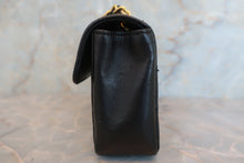 Load image into Gallery viewer, CHANEL Mini matelasse chain shoulder bag Lambskin Black/Gold hadware Shoulder bag 600050232
