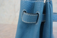 画像をギャラリービューアに読み込む, HERMES／エルメス バーキン30 トリヨンクレマンス ブルージーン □H刻印 ハンドバッグ 800010032
