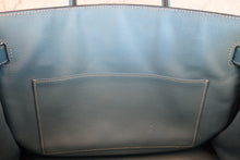 画像をギャラリービューアに読み込む, HERMES／エルメス バーキン30 トリヨンクレマンス ブルージーン □H刻印 ハンドバッグ 800010032
