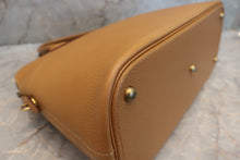 Load image into Gallery viewer, HERMES BOLIDE 35 Ardennes leather Natural 〇Z Engraving Shoulder bag 600080164
