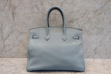 画像をギャラリービューアに読み込む, HERMES／エルメス バーキン35 トリヨンクレマンス シエル □N刻印 ハンドバッグ 700070015
