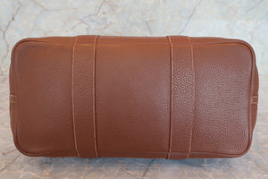 HERMES／エルメス ガーデンパーティPM ネゴンダ ブラウン □K刻印 トートバッグ 700090141
