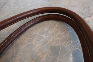 HERMES／エルメス ガーデンパーティPM ネゴンダ ブラウン □K刻印 トートバッグ 700090141