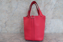 Load image into Gallery viewer, HERMES PICOTIN LOCK PM Clemence leather Rose extreme D Engraving Hand bag 600090224
