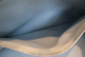 HERMES／エルメス バーキン35 トリヨンクレマンス シエル □N刻印 ハンドバッグ 700070015