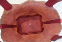 Load image into Gallery viewer, HERMES PICOTIN LOCK PM Clemence leather Ruby □R Engraving Hand bag 700120031
