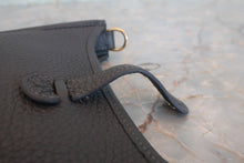 将图片加载到图库查看器，HERMES  EVELYNE TPM Clemence leather Ardoise W刻印 Shoulder bag 800070023
