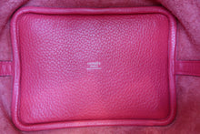 将图片加载到图库查看器，HERMES PICOTIN LOCK PM Clemence leather Rose extreme D刻印 Hand bag 600090224
