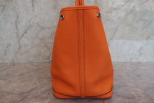 將圖片載入圖庫檢視器 HERMES／エルメス ガーデンパーティPM ネゴンダ オレンジ □N刻印 トートバッグ 700090113
