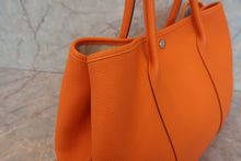 將圖片載入圖庫檢視器 HERMES／エルメス ガーデンパーティPM ネゴンダ オレンジ □N刻印 トートバッグ 700090113

