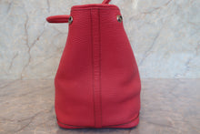 Load image into Gallery viewer, HERMES  GARDEN PARTY PM Negonda leather Bougainvillier □P Engraving Tote bag 700120033
