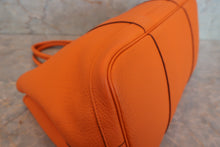 將圖片載入圖庫檢視器 HERMES／エルメス ガーデンパーティPM ネゴンダ オレンジ □N刻印 トートバッグ 700090113
