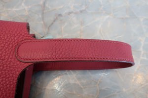 HERMES／エルメス ピコタンロックＰＭ トリヨンクレマンス ルビー ハンドバッグ 700070033