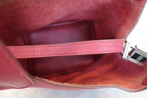 HERMES／エルメス ピコタンロックＰＭ トリヨンクレマンス ルビー ハンドバッグ 700070033